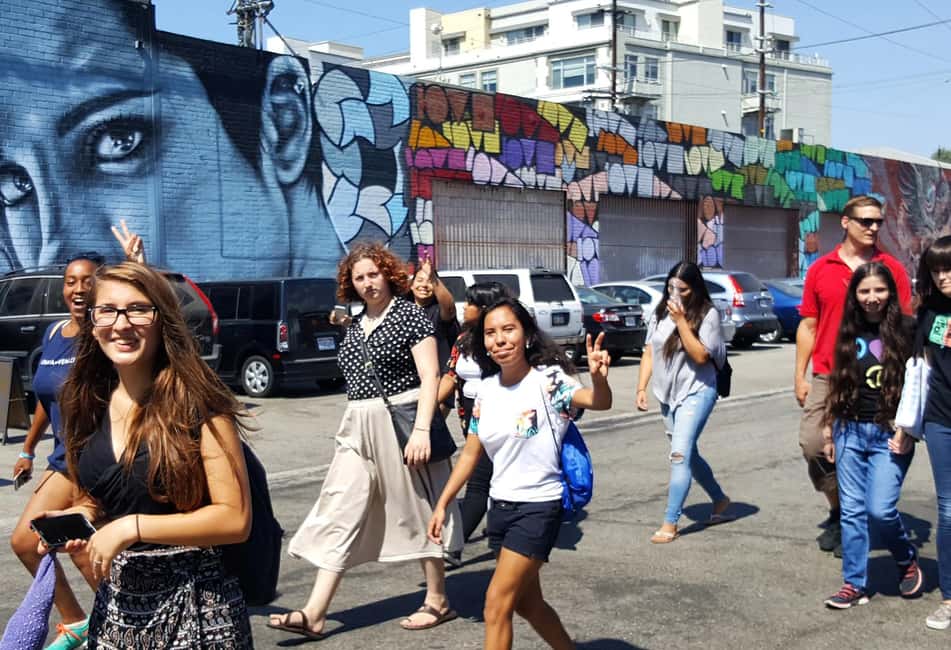 Los Angeles: Arts District Street Art, Graffiti Walking Tour - Sunday add-on: stencil cutting and spray can painting workshop