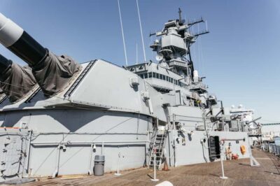 Los Angeles: Battleship Iowa Museum Ticket - Your Walkthrough Route: Quarter Deck Safety Briefing to the Main Deck Fantail