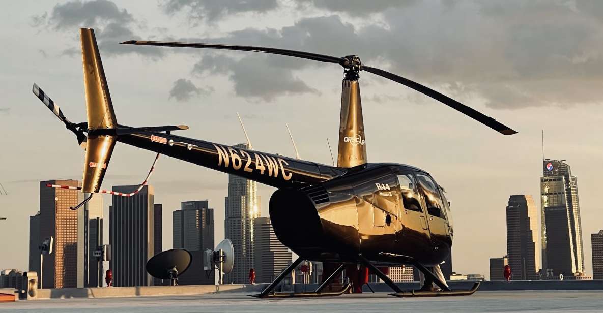 Los Angeles: Downtown Landing Helicopter Tour - What the pilot and guide do (and why it matters)