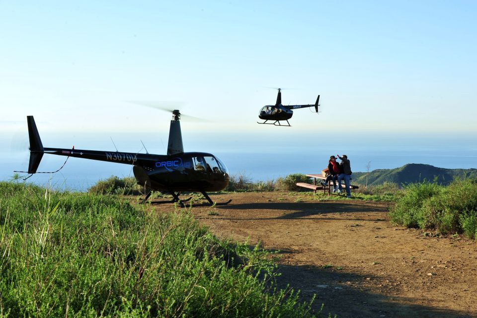 Los Angeles Helicopter Tour & Malibu Mountaintop Landing - Comfort, Group Size, and the Pilot Factor