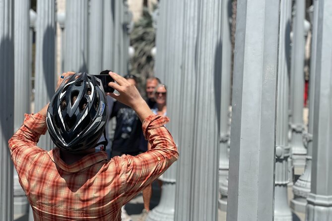 Los Angeles: Hollywood Sign Electric Bike Tour - The Grove stop: a smart photo-and-walk reset
