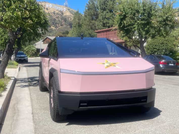 Los Angeles: Hollywood Sign Tesla Cyber Truck Tour - Choosing to drive or ride: the real power move