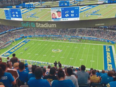 Los Angeles: LA Rams NFL Game Ticket at SoFi Stadium - Price and seat value: what $3,428 per person actually buys you