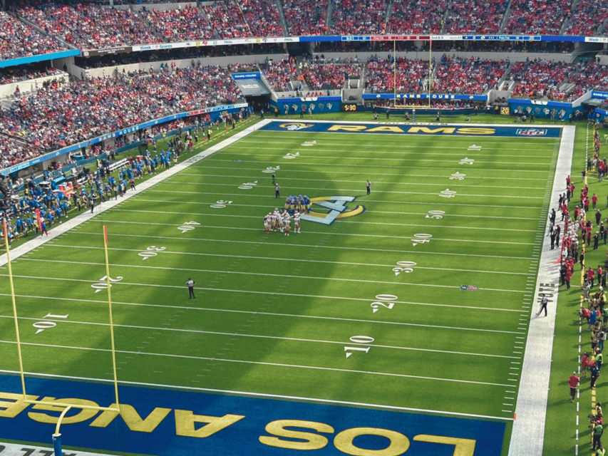 Los Angeles: LA Rams NFL Game Ticket at SoFi Stadium - Your seat and views: budget vs regular vs premium at SoFi