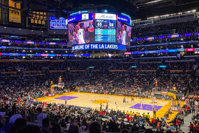 Los Angeles Lakers Basketball Game at Crypto Arena - Lakers Legacy Meets Celebrity-Laced Game Night at Crypto.com Arena