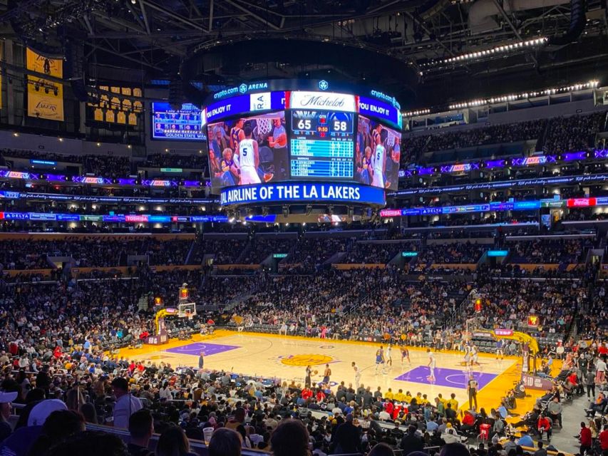 Los Angeles: Los Angeles Lakers Basketball Game Ticket - Crypto.com Arena: Lakers gravity in the heart of LA