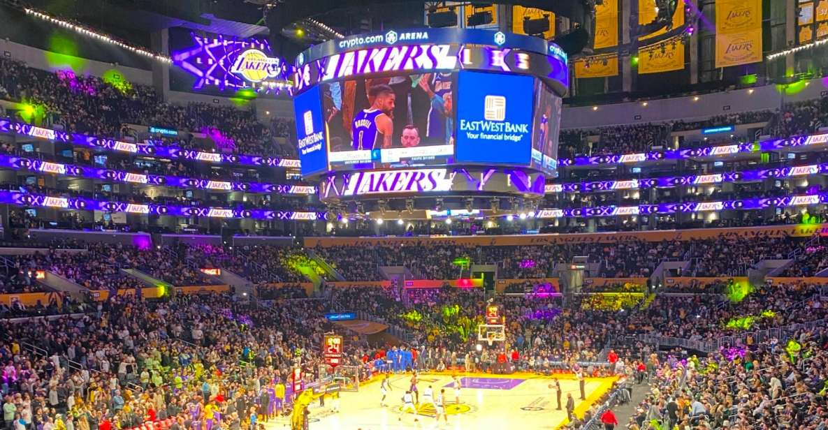 Los Angeles: Los Angeles Lakers Basketball Game Ticket - Pregame rhythm: concessions, matchday activations, and how to pace yourself