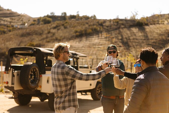 Los Angeles: Private 4x4 Vineyard Tour in Malibu - Vineyard stop: grapes tied to Sadderock and Malibu Family Wines