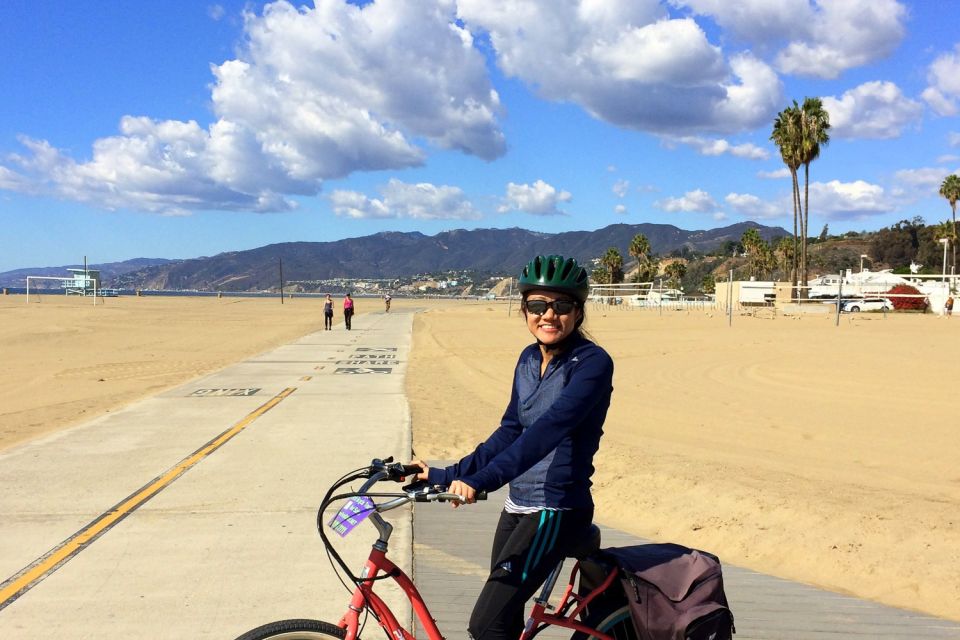 Los Angeles: Santa Monica and Venice eBike Tour - Venice Beach skateboard energy and the Marvin Braude path feel