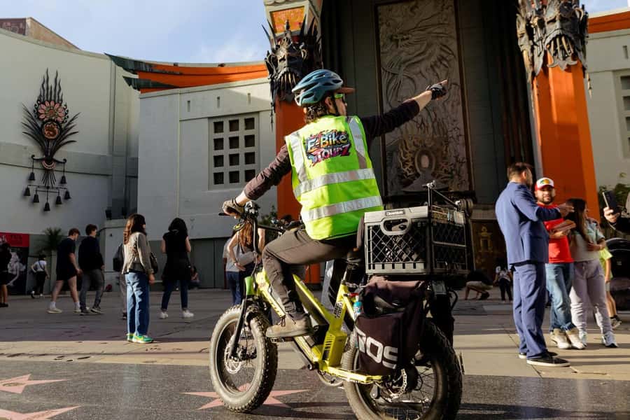 Los Angeles: Scott E-Bike Tours to the Hollywood Sign & More - TCL Chinese Theatre and Dolby Theatre: The Movie-Land Feel, From a New Angle