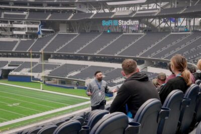 Los Angeles: SoFi Stadium Immersive Behind-the-Scenes Tour - Meeting at Entry 7: parking, access, and the light-bag reality