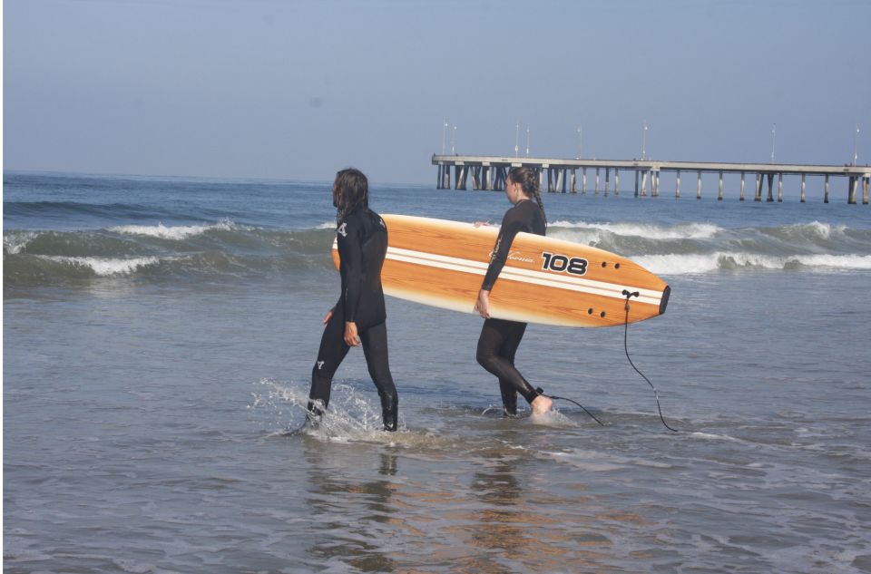 Los Angeles: Surfing Lesson in Venice Beach - Into the Water: About 40 Minutes of Hands-On Ocean Coaching