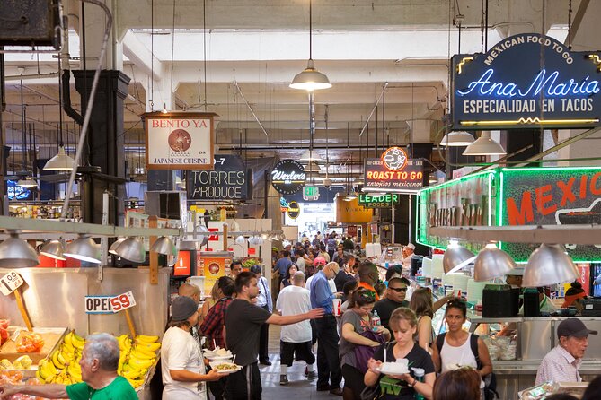 Los Angeles Walking Food Tour with Six Taste - The Last Bookstore: tunnels, flying books, then tacos and dessert