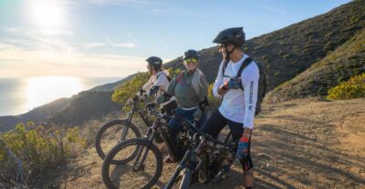 Malibu: Electric-Assisted Mountain Bike Tour - The Bikes: Giant Full-Suspension e-MTBs and Smart Assist Control
