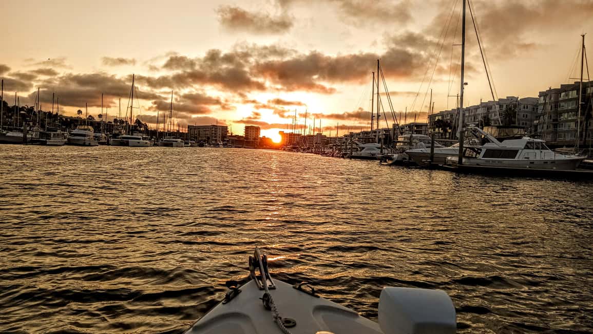 Marina Del Rey: Romantic Cruise, Wine, Cheese, Sealions - How the cruise feels: private or shared with 2 to 22 people