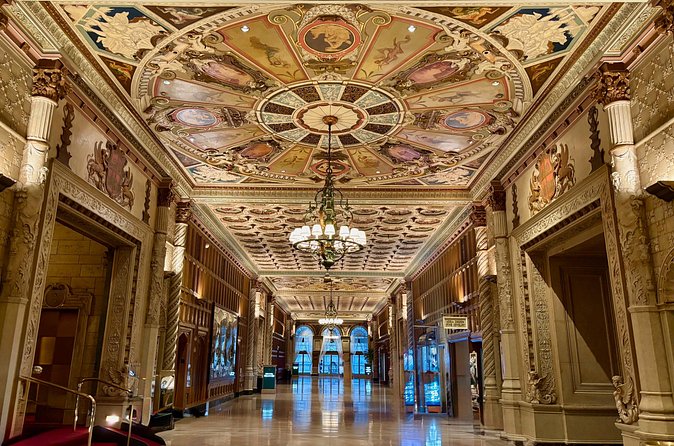Oscar History and Film Set Studio Tour at the Biltmore Hotel - Rendezvous Court: ending in a Moorish-inspired finale