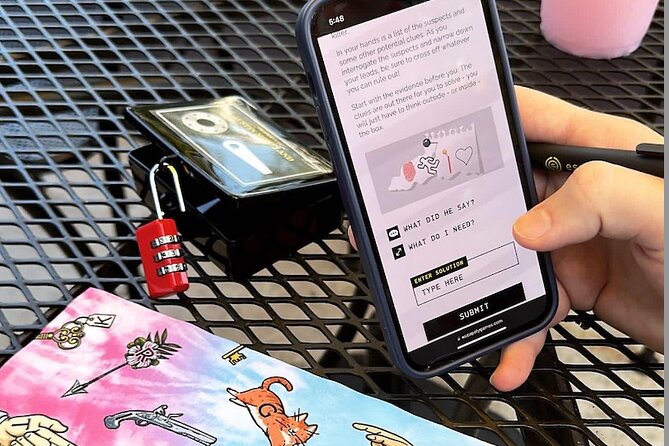 Outdoor Escape Room in LA - Little Tokyo - How the Mission Works in Little Tokyo (Box, App, and Real-World Clues)
