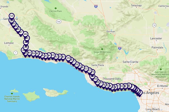 Pacific Coast Highway: Smartphone Audio Tour, LA to Santa Maria - Getting Set Up: Download Once, Then Coast Without Data