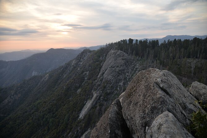 Private Day Tour to Sequoia and Kings Canyon Parks From LA - Moro Rock Trail at sunset: the climb that turns the sky gold