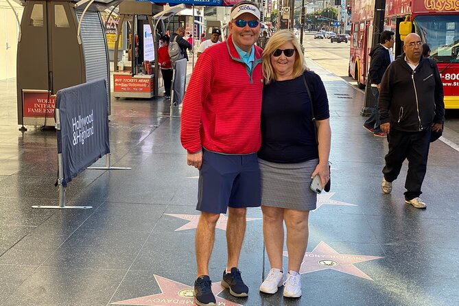 Private Famous Hollywood Tour - Hollywood Walk of Fame: over a mile of show-business names
