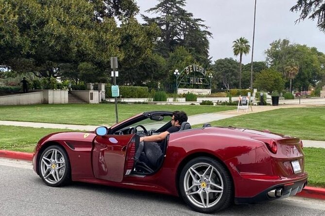 Private Ferrari California T Drive from Hollywood to Sunset Plaza - Practical tips: meeting point, timing, and pickup accuracy