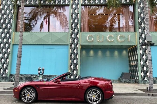 Private Ferrari Driving Tour from Hollywood to Sunset - Ferrari California T basics: who drives and who rides