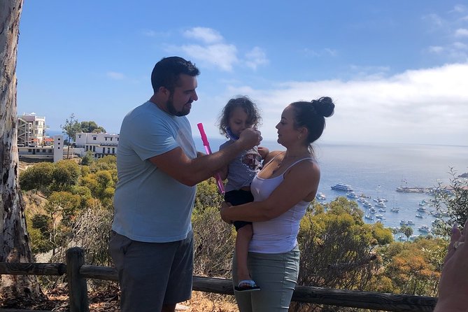 Private Guided Golf Cart Tour of Avalon - The Catalina Casino area, fish feeding, and the harbor-side exhibits