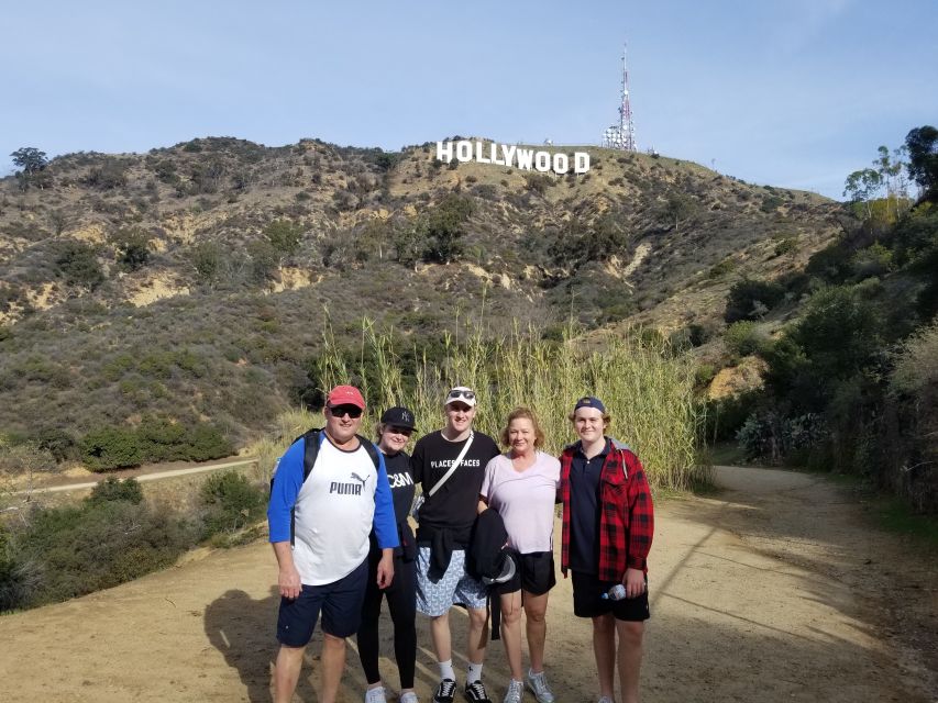 Private Hollywood Sign Adventure Hike - Lunch at the overlook: Lake Hollywood, Griffith Park basin, and sometimes the ocean