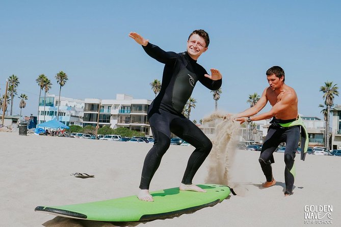 Private Surf Lesson in Venice Beach - Gear Included: Surfboard and Wetsuit for a No-Fuss Session