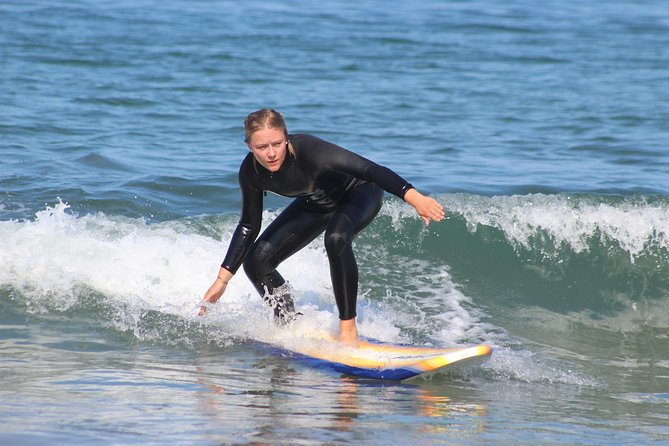Private Surfing Lesson in Santa Monica - What happens on land: technique that makes the water click