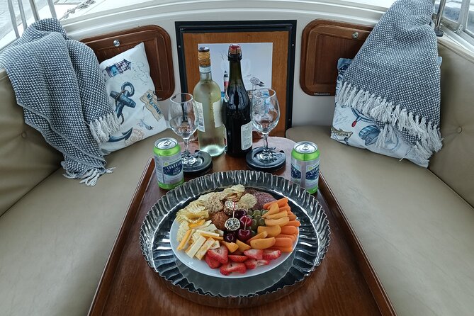 Romantic Luxury Boat Cruise with Wine Cheese Sea LionTours - Where to meet: Brizo Bar and being on time