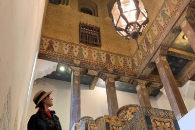 Santa Barbara Private Tour and Wine Tasting Experience from LA - Santa Barbara County Courthouse tilework and clock-tower views