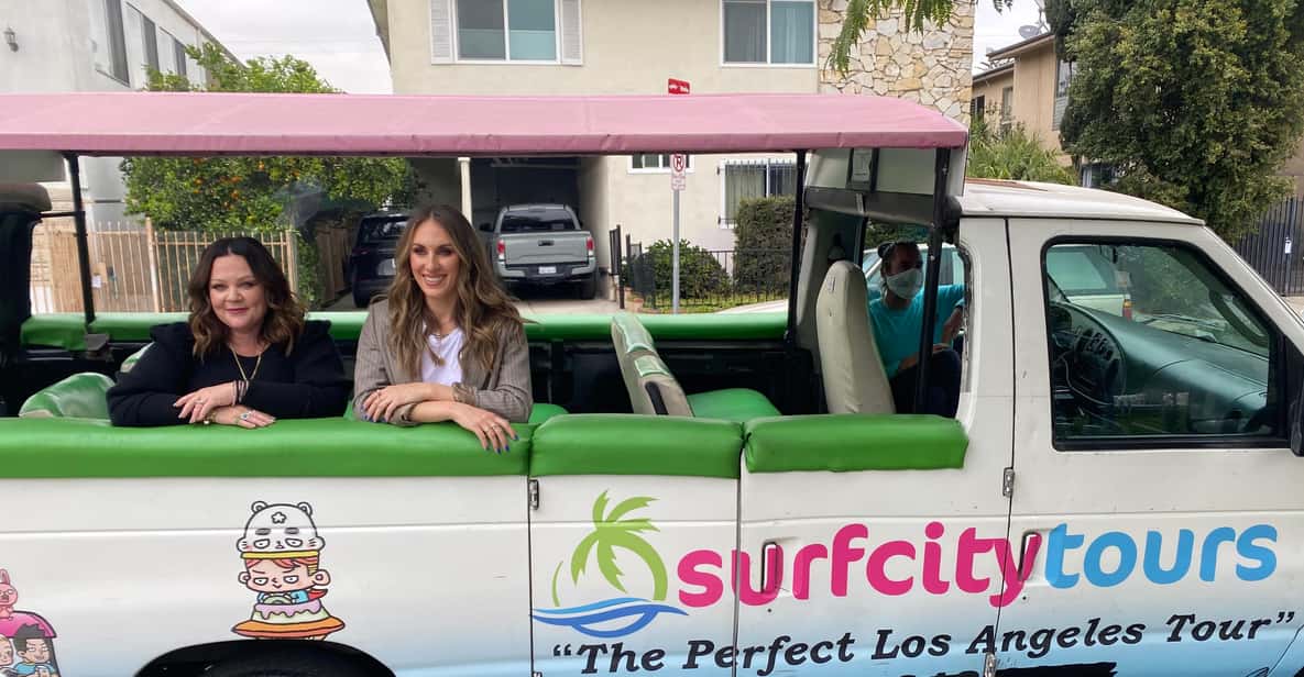 Santa Monica: Los Angeles Open-Air Van Tour with Stops - Key points before you go