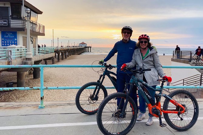 Santa Monica to Marina Del Rey e-Bike Coastal Beach Tour - Santa Monica Pier and Muscle Beach Stops: The Big Anchor Moments