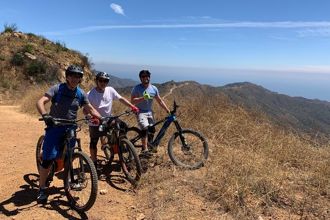 Scenic Malibu Overlook eMTB Experience (Beginner) - Guides Who Teach (Not Just Lead): Jason, Jasmine, Chris, and Conan