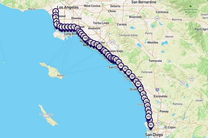Self guided Driving Tour between LA and San Diego - Key highlights you’ll actually notice on the drive