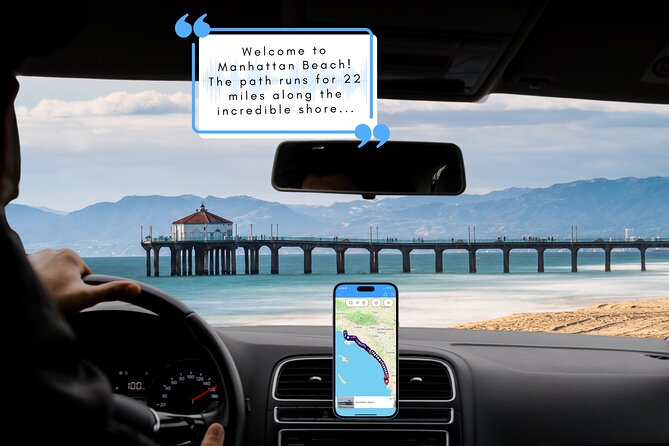 Self guided Driving Tour between LA and San Diego - Phone setup: download first, then trust the in-app map