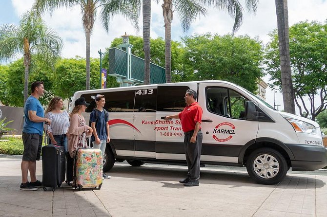 Shared Airport Arrival Transfer: LAX International Airport to Anaheim, Buena Park or Garden Grove - Key Points to Know Before You Go