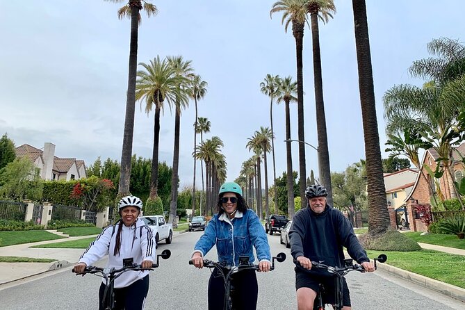 The Beverly Hills E-Bike Tour - Before You Ride: Meeting Point, Mobile Ticket, and Group Size
