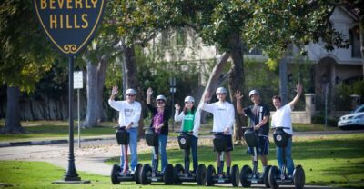 The Beverly Hills Segway Tour - Meeting point on La Cienega: simple start, real neighborhood access