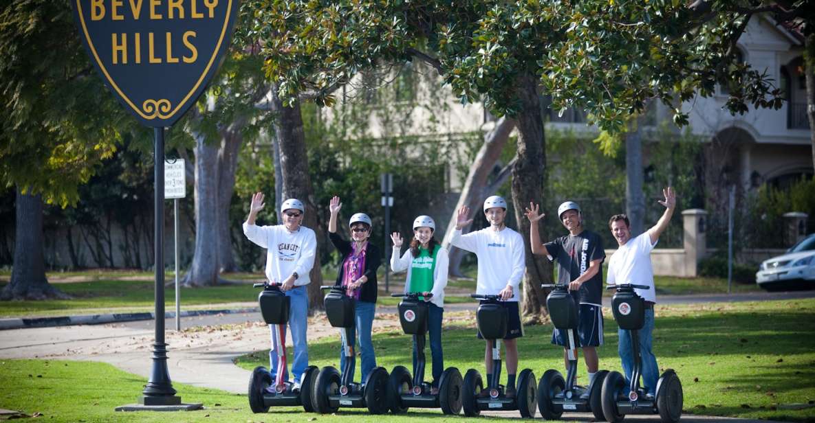 The Beverly Hills Segway Tour - Meeting point on La Cienega: simple start, real neighborhood access