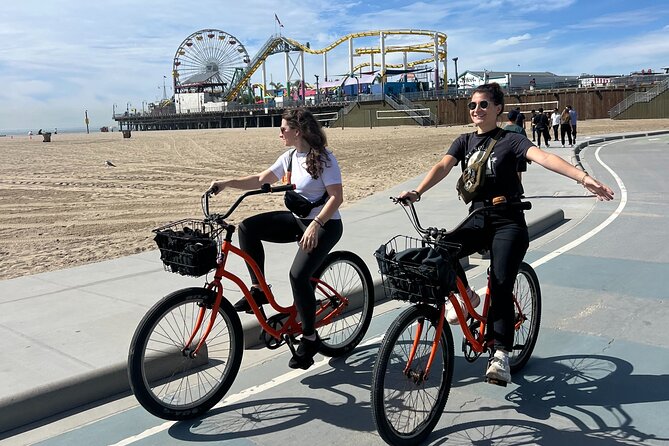 Venice and Santa Monica French Bicycle Tour - Venice Beach and Santa Monica: the quick pitch