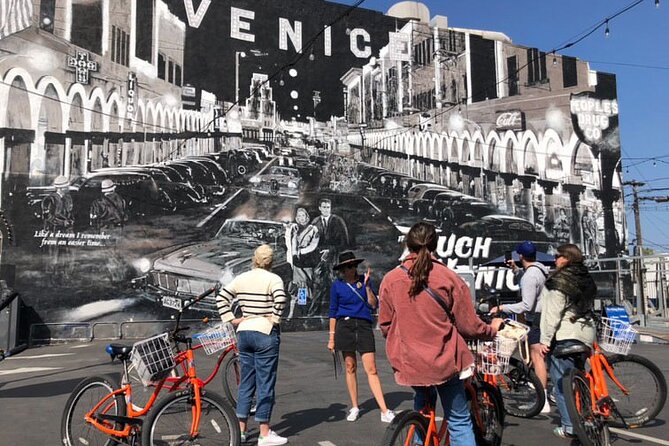 Venice and Santa Monica French Bicycle Tour - Back toward Venice: skate park sighting and beach cycling